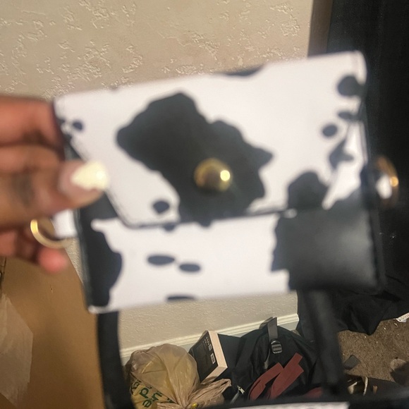 Crow print purse - Picture 5 of 5